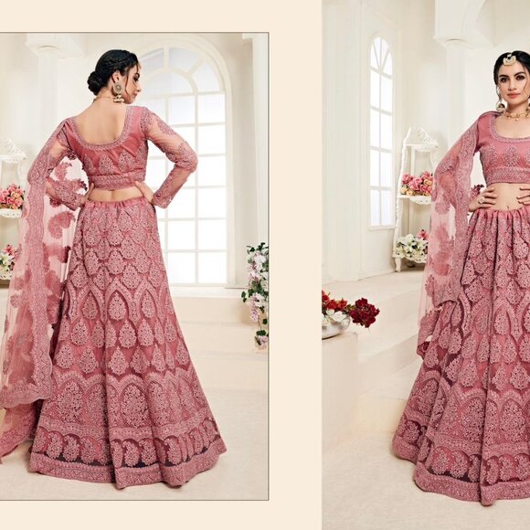 Bridal Lengha Set - Picture 14 of 16